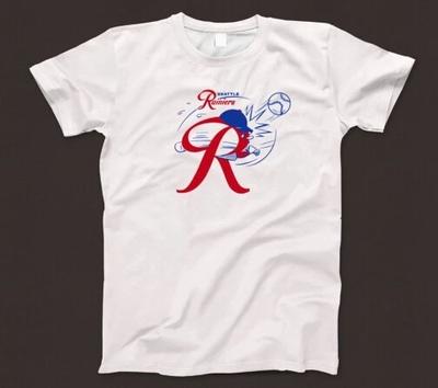 Seattle Rainiers T-Shirt 904 Sport Baseballteam Minor League Angels Spokane Neu