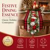 Santa Claus Christmas Table Runner Snowman Merry Christmas Decorations Table Decor  Navidad Gift