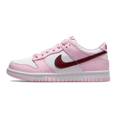 Dunk Low Pink Foam Red White GS Sneakers CW1590-601