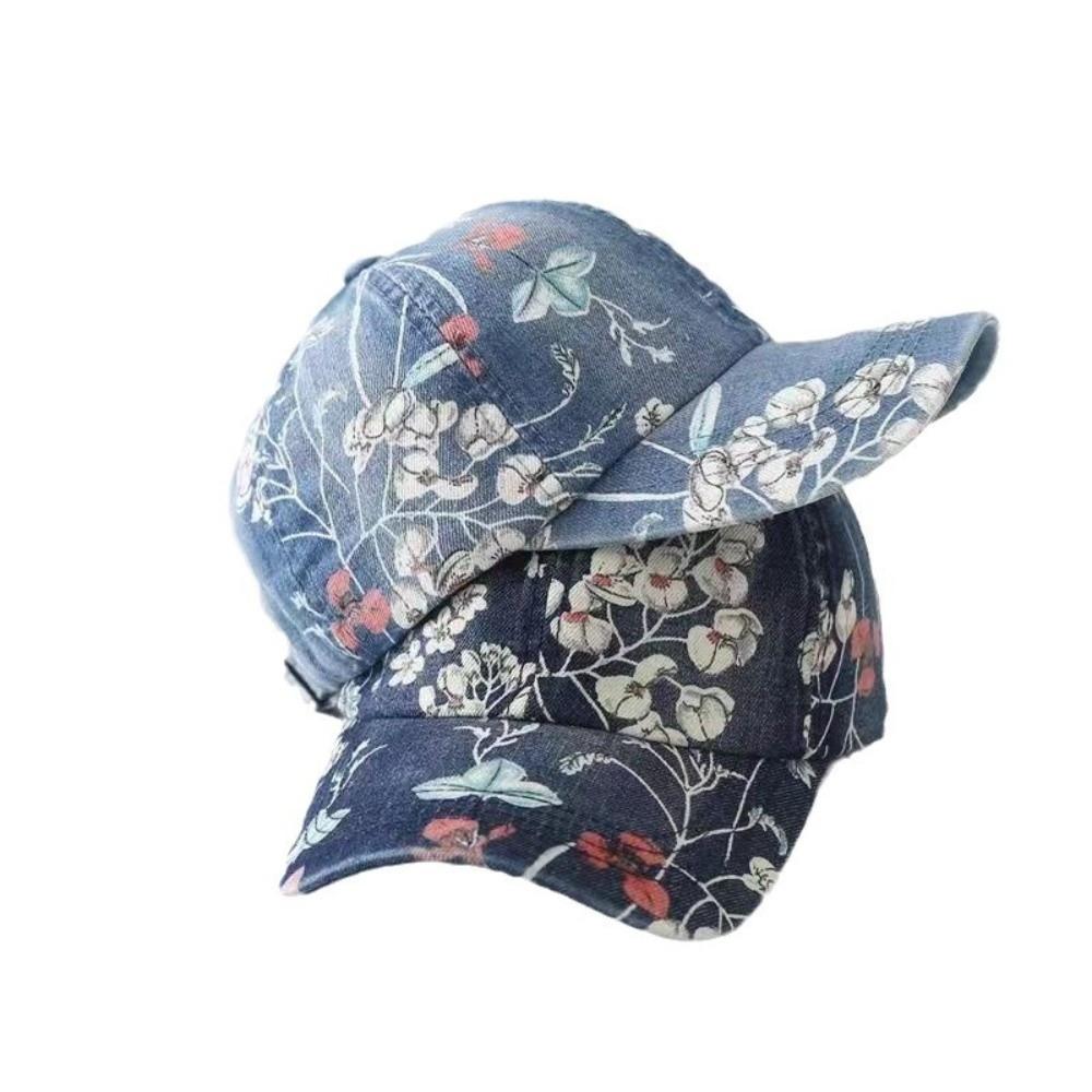Cotton Baseball Cap Adjustable Dad Hat Trendy Sunscreen Hats  Outdoor Sports