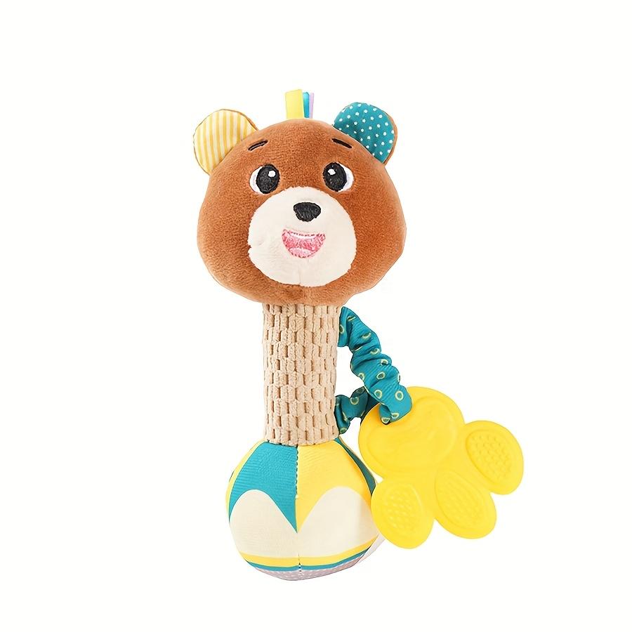 Cute Animals Ring Bells Cute Baby Laughing Teething Toy Handheld Plush Doll Baby Toy Educational Calming Bedtime Bell Halloween Gift Christmas Gift