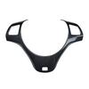 For BMW 3 Series E90 E91 E92 E93 2005-2012 Carbon Fiber Car Steering Wheel Trim Car Steering Wheel Decoration Cover  accessorie