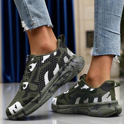 Herrenschuhe Camouflage Sportschuh Atmungsaktiv Rutschfest Outdoor Wanderschuhe Grün Sommer 2025 Designerschuhe Zug Elegant