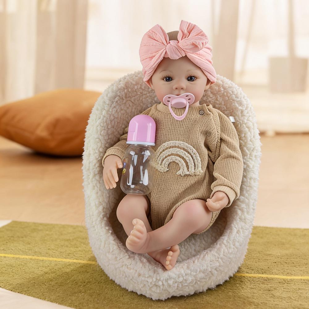 

Реборн кукла 46 см - Игрушка-фигурка для ролевых игр, успокаивающая кукла-малыш для девочек Clothes Only (For Doll)