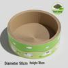 Hoopet Round Deep Pit Cat Scratcher & Bed