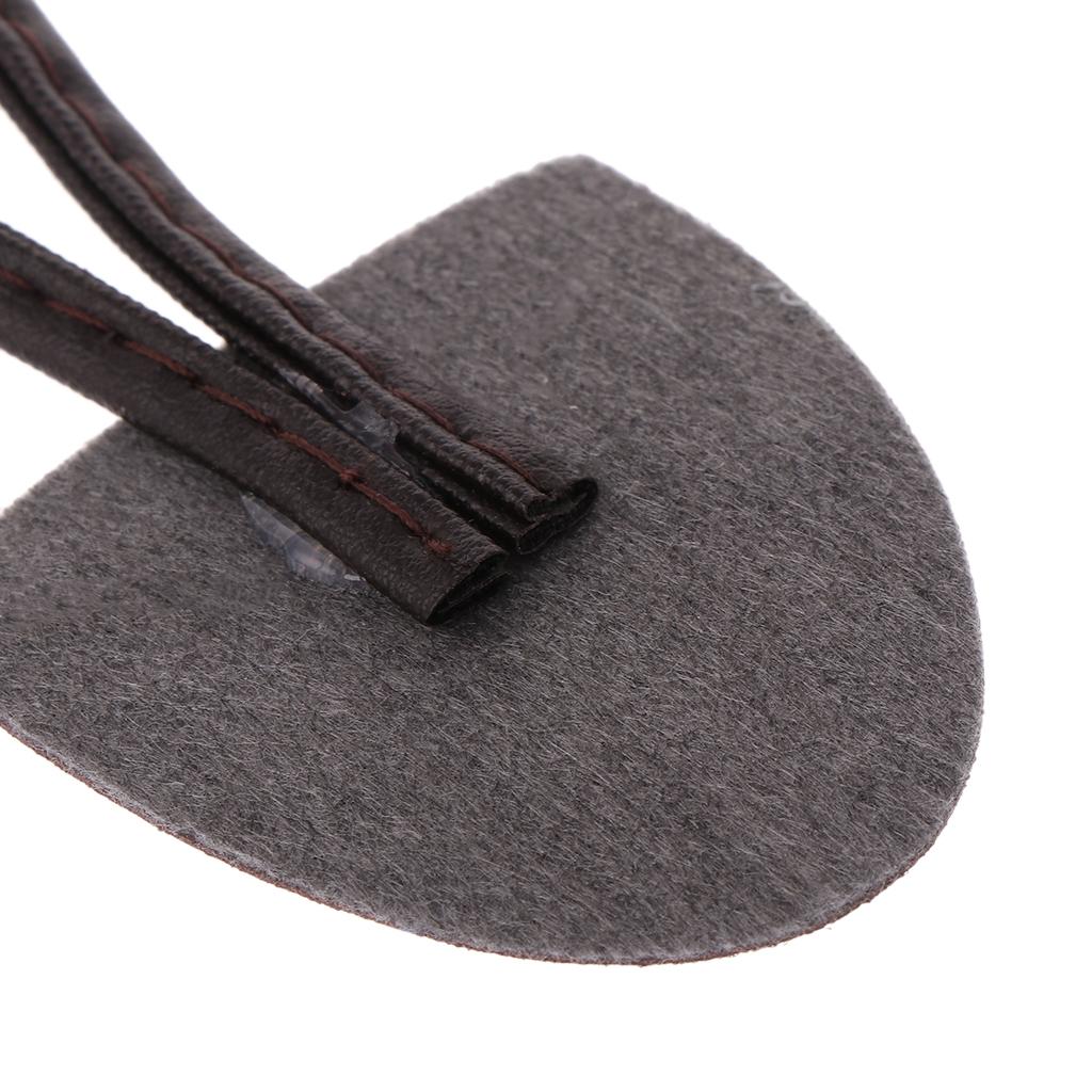 6 Perechi Nasturi din Piele cu Închidere Tip Corn pentru Palton, Jachetă, Duffle, Șal, Haine