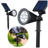 Lampe Solaire Avec Capteur de Jardin Projecteur Puissance