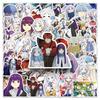 50pcs Frieren Beyond Journeys End Anime Stickers Himmel Frieren Sticker Waterproof Fern Stark Eisen Heiter Cartoon Decals