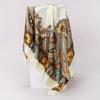 European Luxury Headscarf Classic Hijab And American Womens Trendy Versatile Scarf Soft Neckerchief Hair Scarves For Ladies