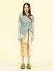 Kyo Extend Zip Print Skirt