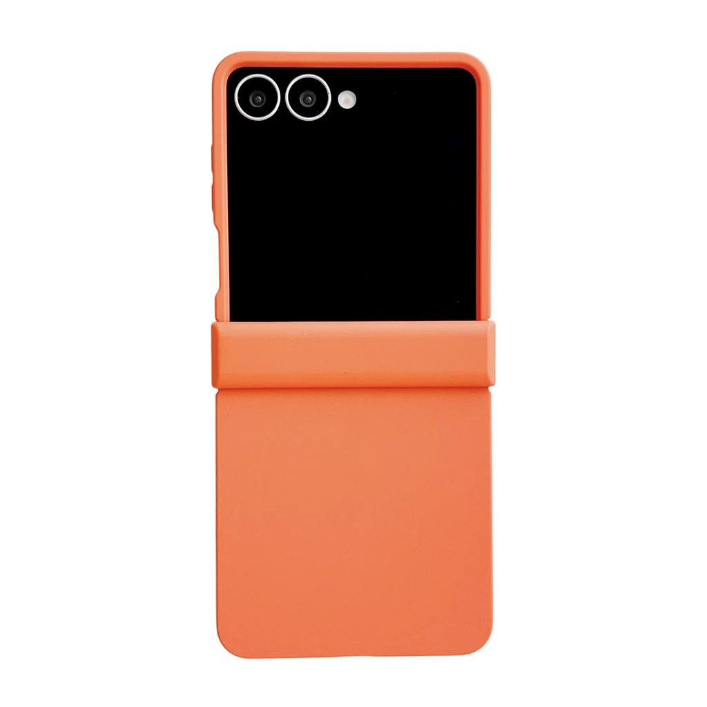 Luxus Helle Bonbonfarbe Faltbares Silikon Offizielle Hülle Für Samsung Galaxy Z Flip 7 6 5 4 3 Zflip7 Matt Stoßfest Hart PC Abdeckung