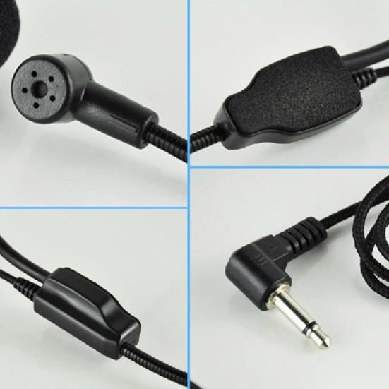 Wired Microphone Ergonomic ABS Universal Mic High Sensitivity Voice Amplifier for Studio