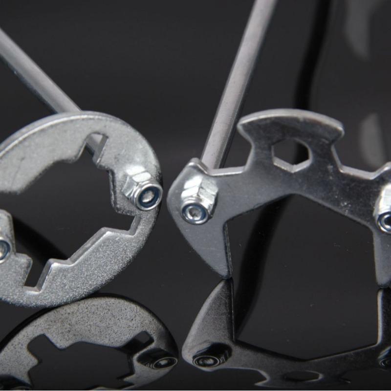 Bathroom Wrench, Sink Wrench, Maintenance and Installation Wrench, Multi-functional Water Pipe Angle Valve, Faucet Disassembly Socket Wrench