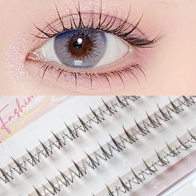 

Mogugu - Natural Multipack False Eyelashes Cluster Black - One Size
