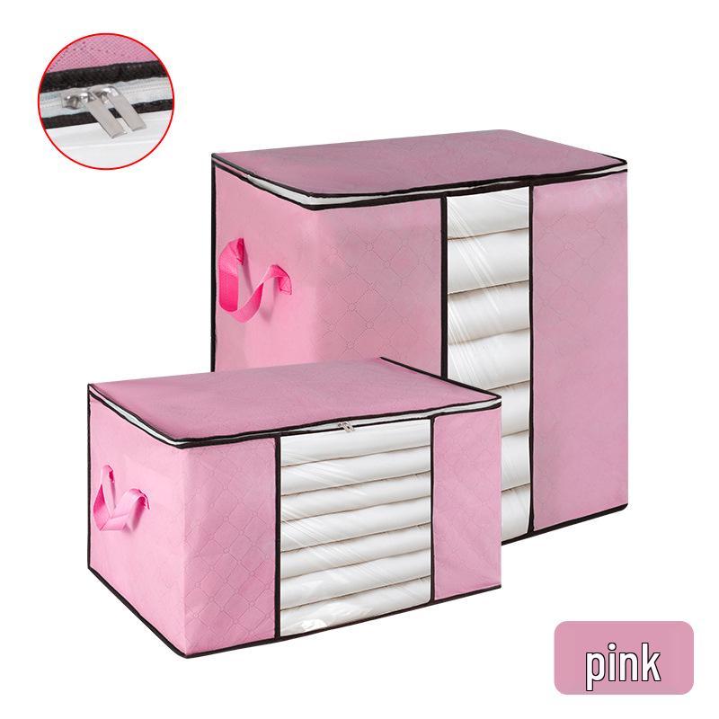 Thickened Cotton Quilt Bag: Durable, Dustproof, Large Capacity, Non-Woven Storage for Clothes