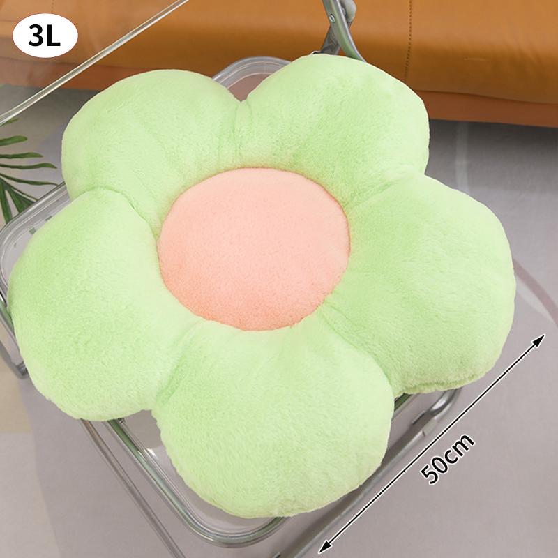 Flower Sitting Cushion Sofa Pad Office Chair Cushion Black White Seat Pad Seat Sofa Cushion Lumbar Support Pillow Room Decor