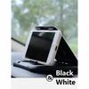 Car holder for phone and smartphone with sun protection. on the dashboard / dashboard of the car