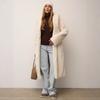 New Imitation Mink Fur Coat Women's Clothing Winter Long Hooded Belt Artificial Fur Coat