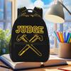Band Judge Bringin It Down Rucksack Schüler Jungen Mädchen Schultasche Kinder Schultasche Computertaschen für Männer Frauen