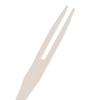 100Pcs/Set Bamboo Cocktail Forks Bbq Fruit Pick Beige 9Cm Stick Skewers