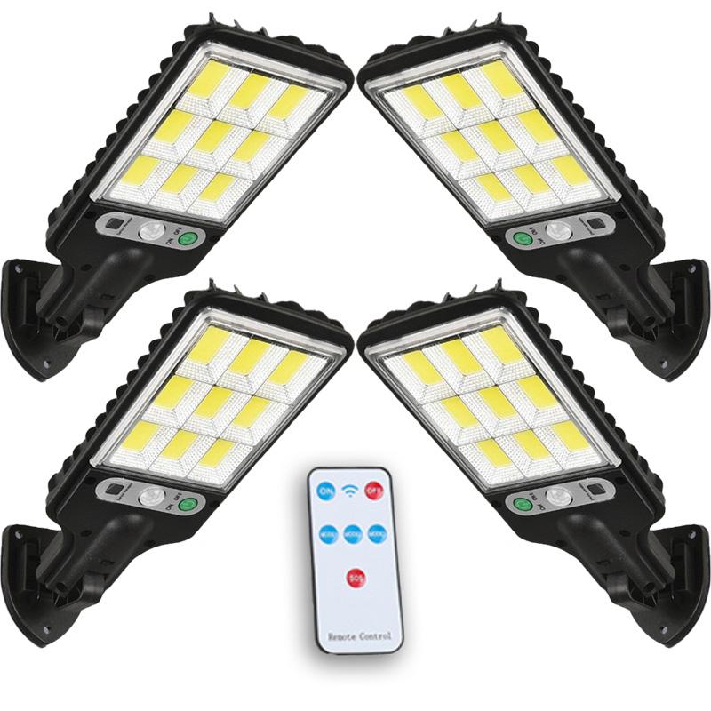 500000LM Solar Light Outdoor LED Solar Lamp Motion Sensor Street Light Waterproof Wall Light Garden Outdoor Christmas Decoration