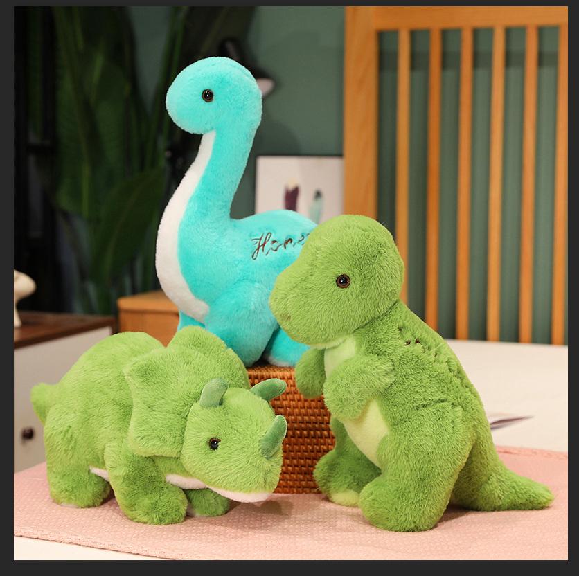 Superior-Grade Dinosaur Premium-Quality Theme Soft Top-Grade Plush Superior-Grade Toy Premium-Quality Triceratops Premium-Quality Stegosaurs