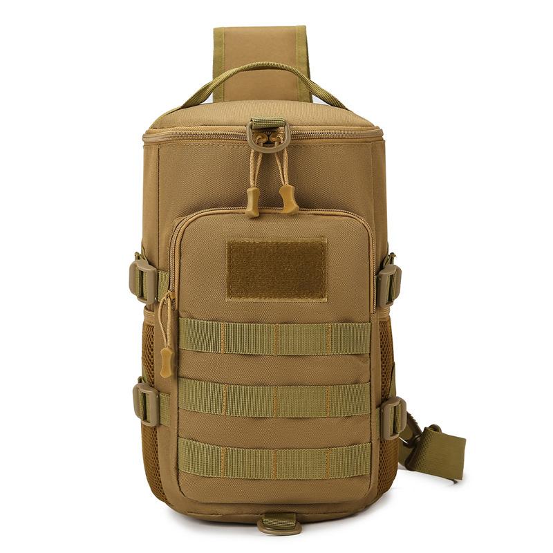 Tactical Climbing Chest Bag Men Hiking Camping Fishing Cycling Shoulder Crossbody Bag Sports Outdoor Travel Training Fanny Pack
