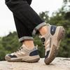 Warrior Hiking Shoes Retro Versatile Fashion Simple Sports Casual Lightweight Durable Non-Slip Low-Top Dad Shoes Men sneakers WXY(S)-4758N01