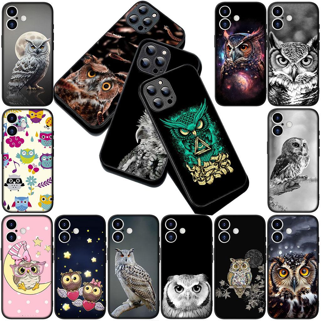 Casing Phone Cover for Xiaomi Redmi Note 12 11 10 A3 Pro 10A 10C 12C Note12 5G 4G Case  Bird Owl Animal