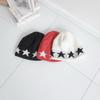 Women's FW Star Sweater Contrast Beanie