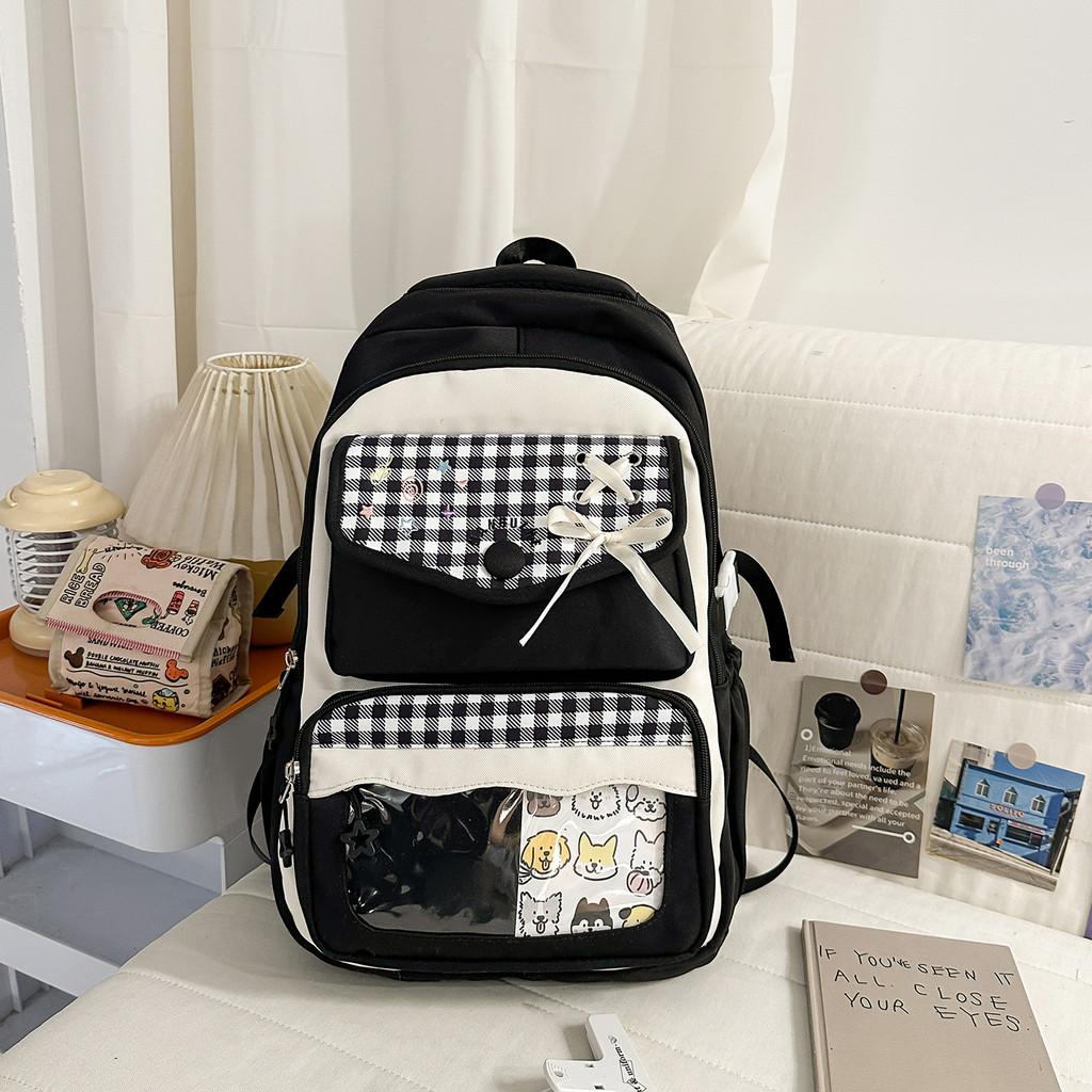 Japanese Anime School Backpack With Multiple Compartments For Teens And Students
