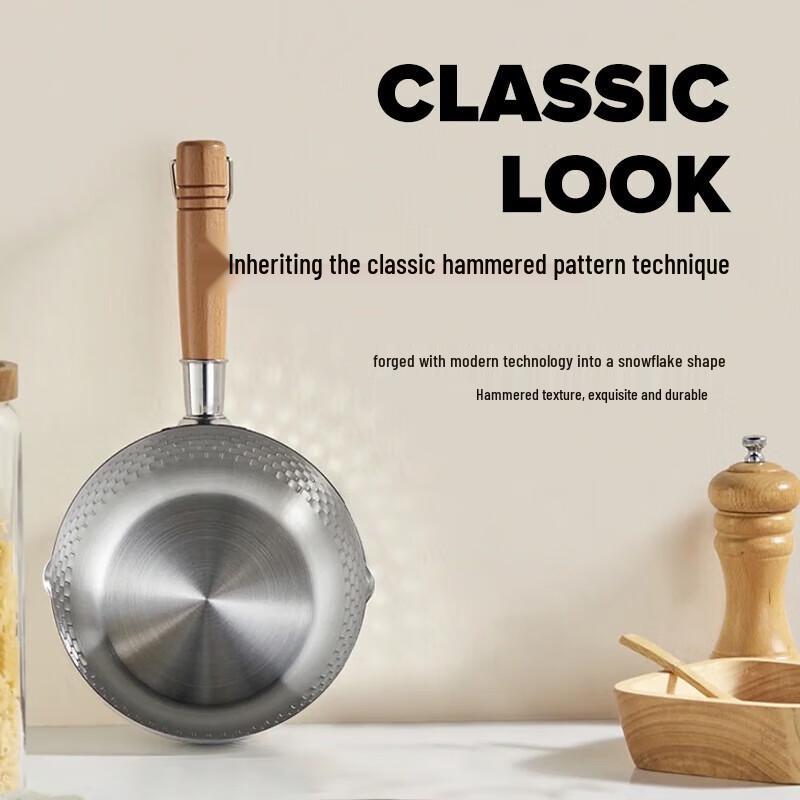 Wenlunshan Stainless Steel Yukihira Pot