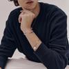 [Ost] [Puremond] Simulant Diamond 4mm Silver Tennis Bracelet (S) Otb122802Dww