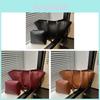 Vintage Pu Foldable Womens Tote Bag With Inner Zipper Pocket For City Shopping