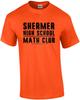 Shermer High School - Math Club - The Breakfast Club - 80's T-shirt