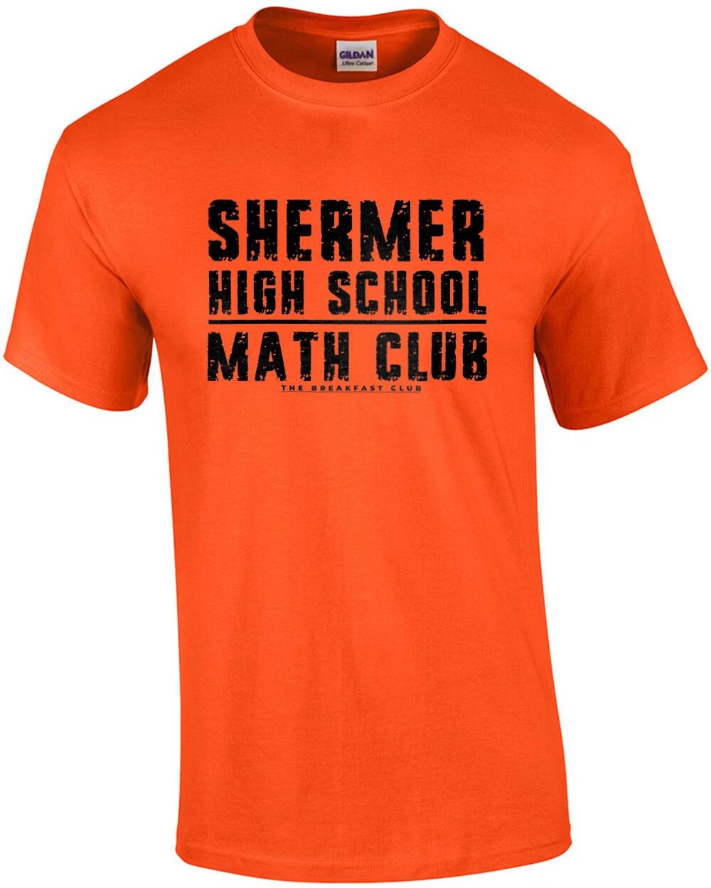 Shermer High School - Math Club - The Breakfast Club - 80 s t-shirt 2XL
