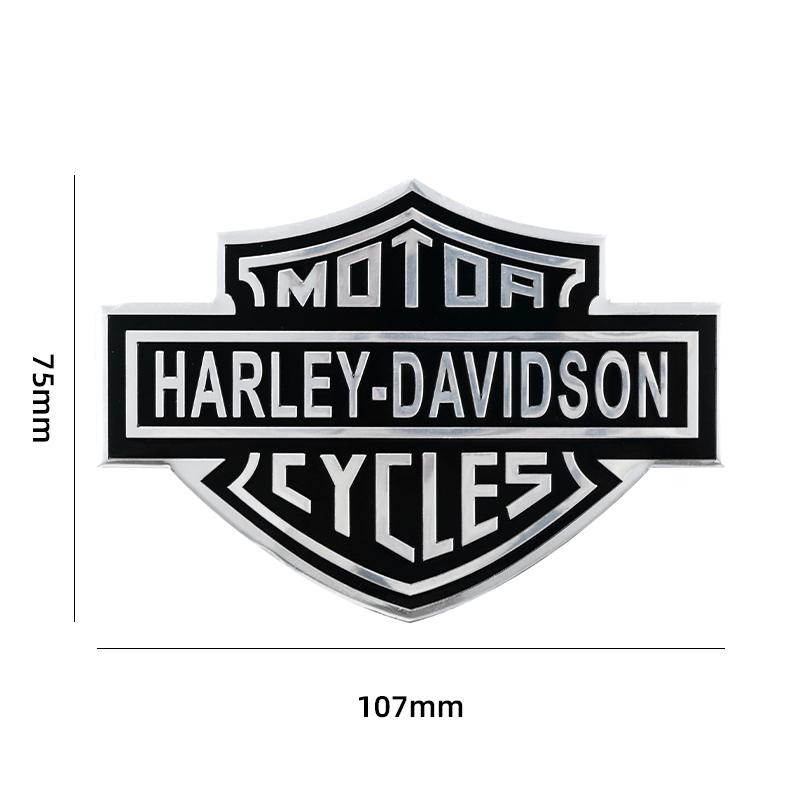 Metal Decorative Logo Motorcycle Car Stickers for Harley Davidson Car Sticker Badge Accessories