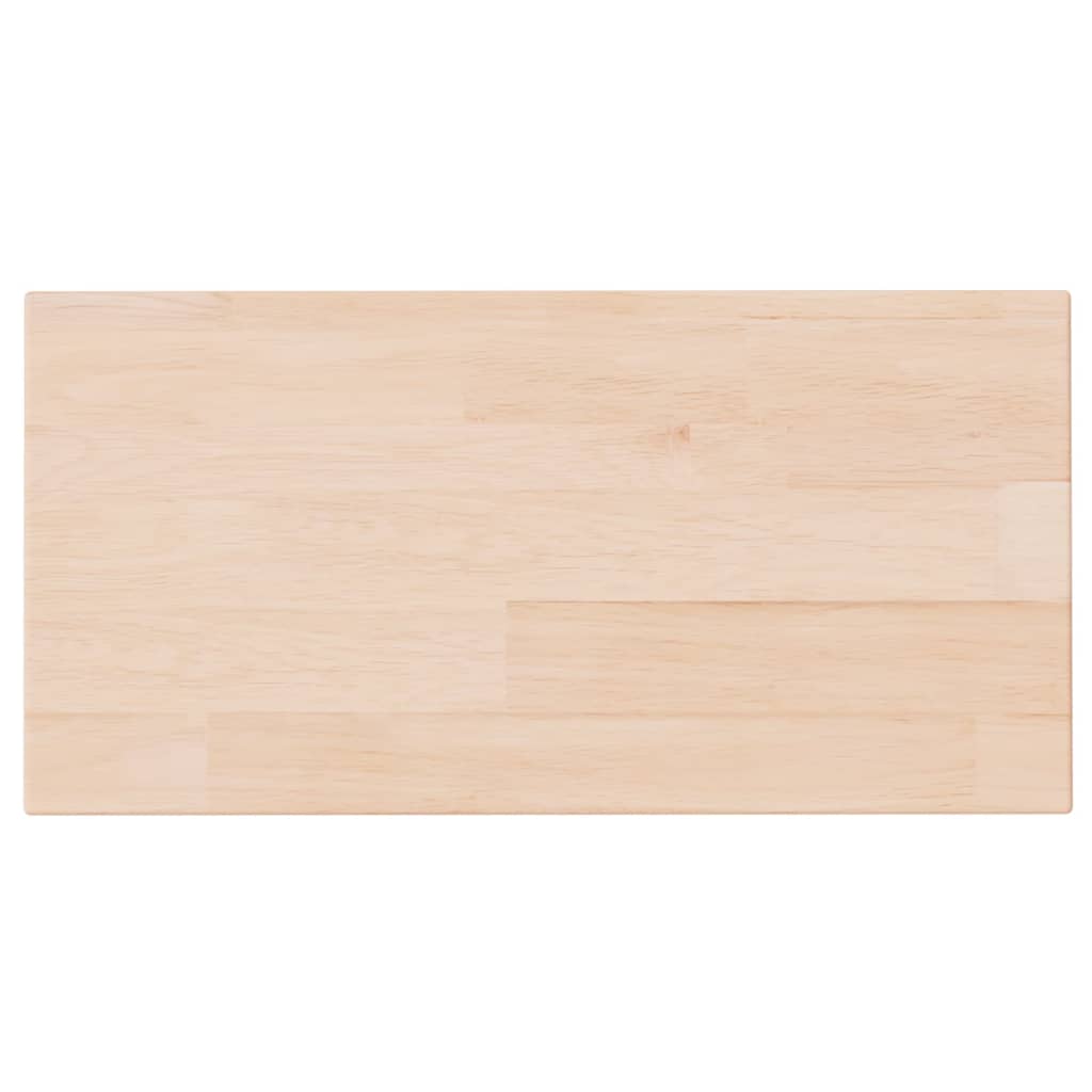 Vidaxl Półka, 40X20X1,5 Cm, Surowe Lite Drewno Dębowe