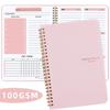 52 Weeks A5 English Schedule Book Weekly Planner Planner Coil Book Planner Notebook Schedule Book