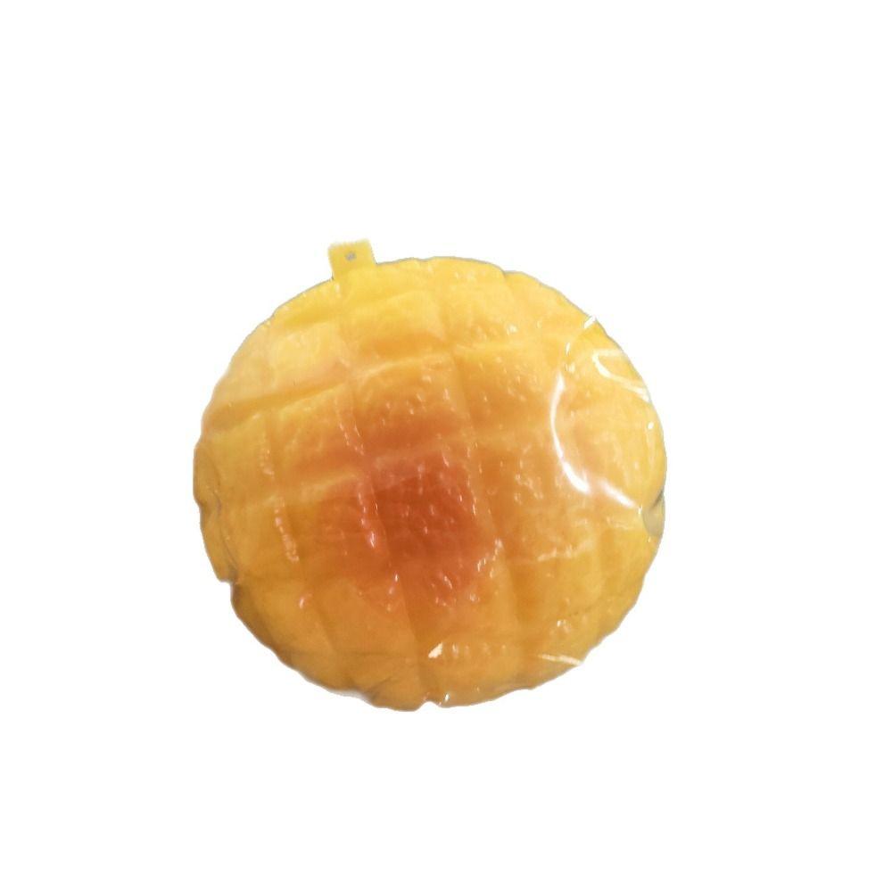 Non-Bounce Pineapple Bun Squishy Food-Shaped Squeeze Toys Portable Sensory Fidget Ball Xmas Gift
