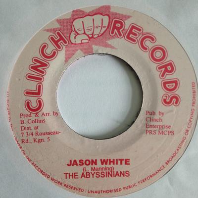 7inch Record ABYSSINIANS  Jason White NONE Clinch Records Jamaica Reggae Ska  Dub Used