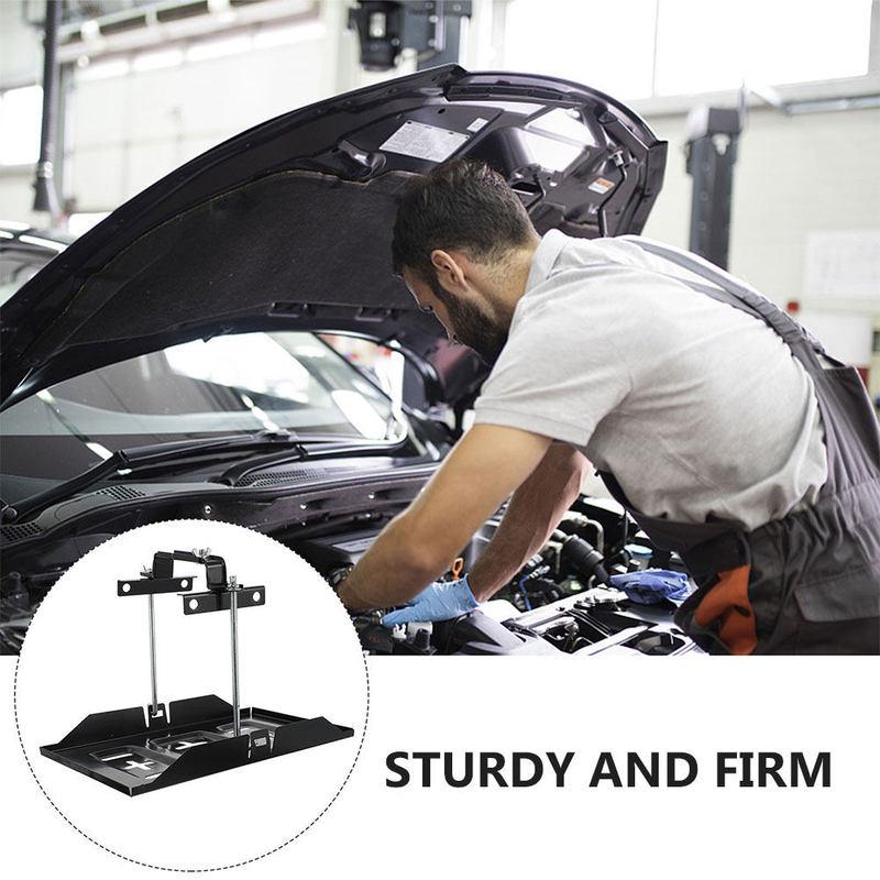 Universal 27cm Bolt 34cm Tray Storage Holder Tray Mount Hold Down Clamp Bracket Kit For Auto SUV Car Accessories