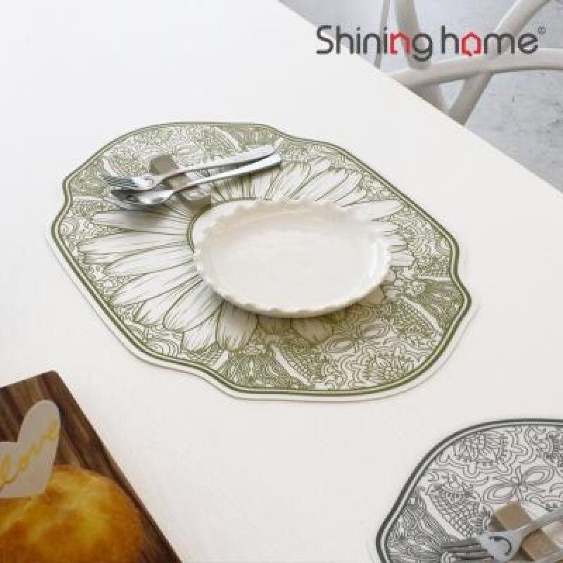 

Daisy Silicone Placemat 1P gray