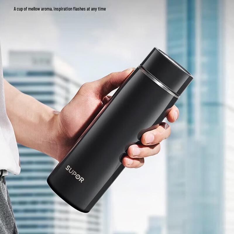 SUPOR 316L Stainless Steel Portable Insulated Mug