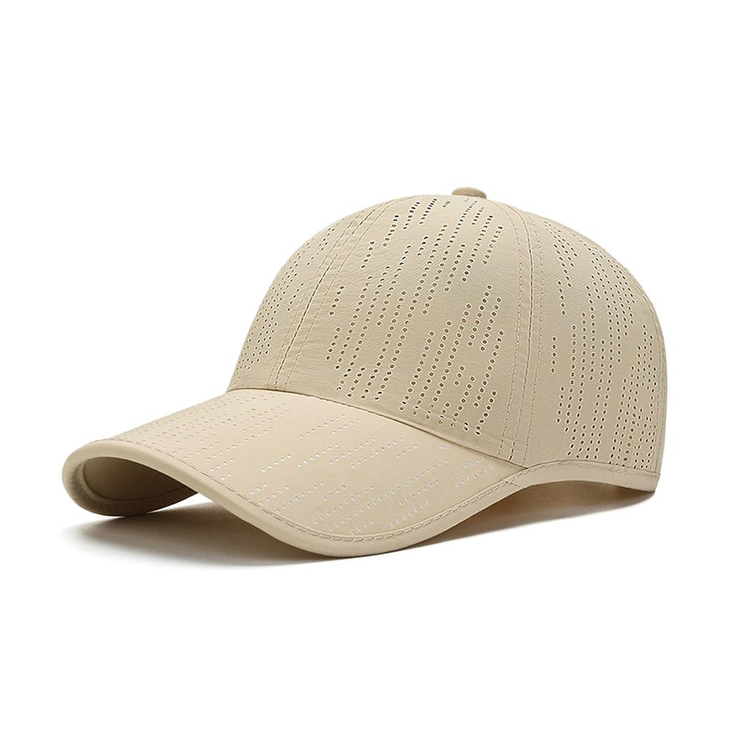 Ice Silk Breathable Quick Dry Baseball Cap Unisex Spring Summer Outdoor Sports Hat For Men And Women