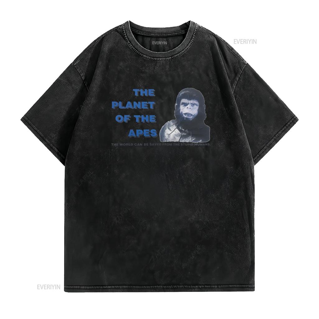 NEW 90s Planet of the Apes Moivie T shirt Size S 5XL Fans vintage Washed Soft designer clothes Casual fashion Unisex graphic
