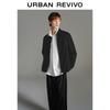 UR Men's Casual Lapel Zipper Jacket UMU150020