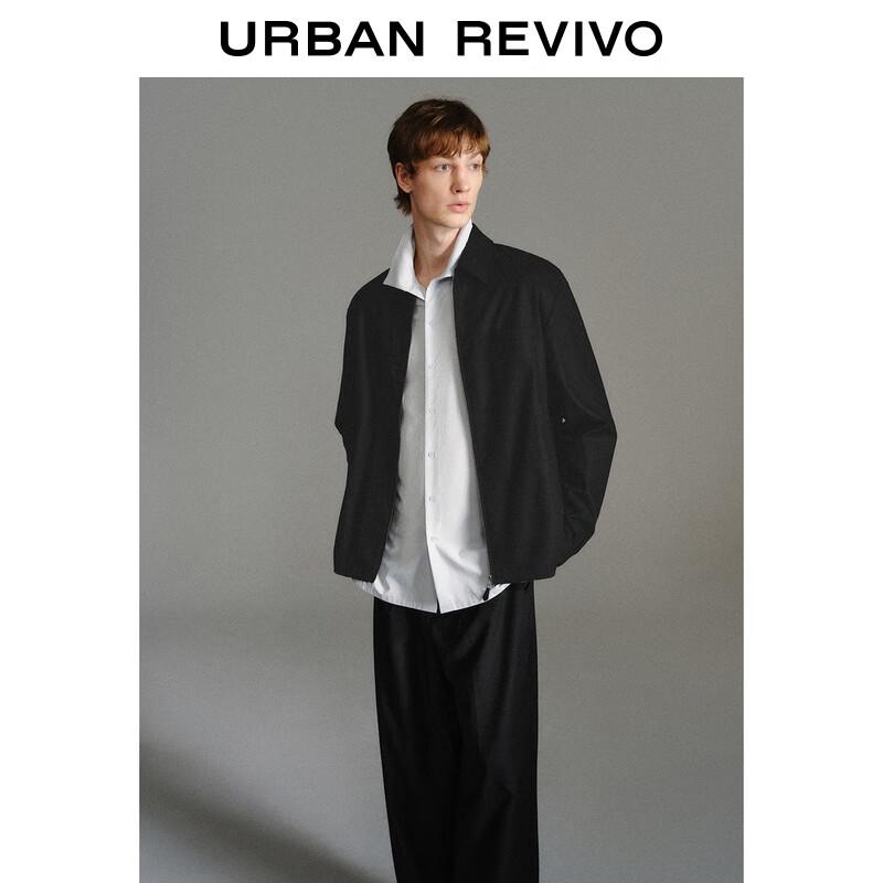 UR Men's Casual Lapel Zipper Jacket UMU150020