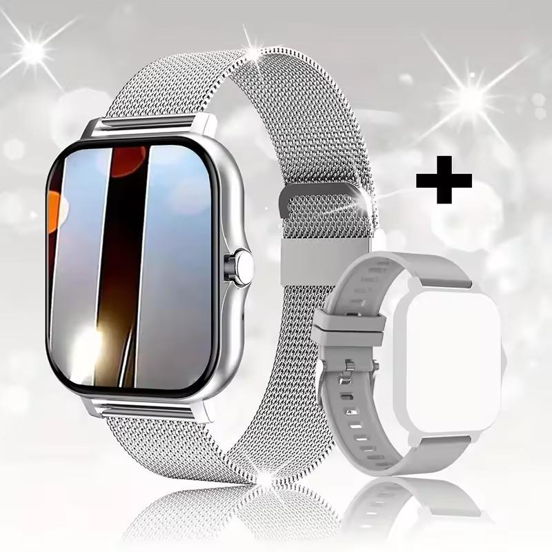 6 New 1.83-inch Smartwatch Call Notifications Sleep Monitoring Activity Tracking Smart Watch Compatible with Android and iOS