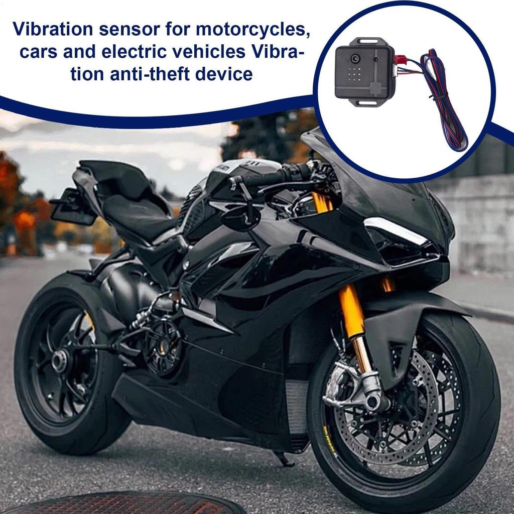 Anti-Theft Vehicle Device Alarm, Vibration Alarm Anti-theft Car - Electric Car Vibration Sensor |